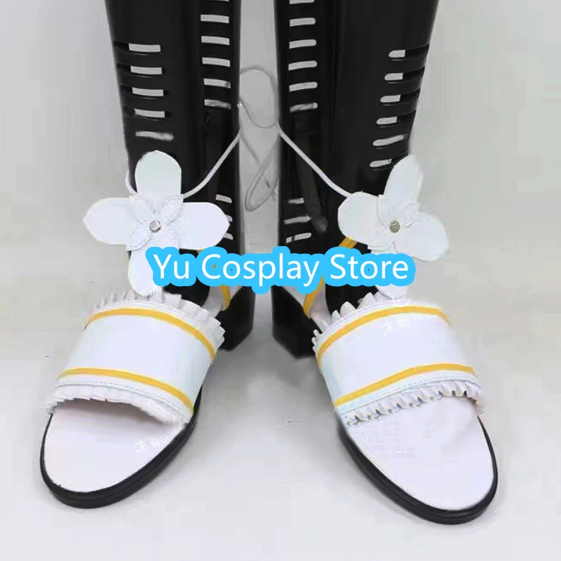 Game Honkai Impact 3 Elysia Cosplay Shoes Halloween Carnival Boots Cosplay Prop PU Leather Shoes Custom Made