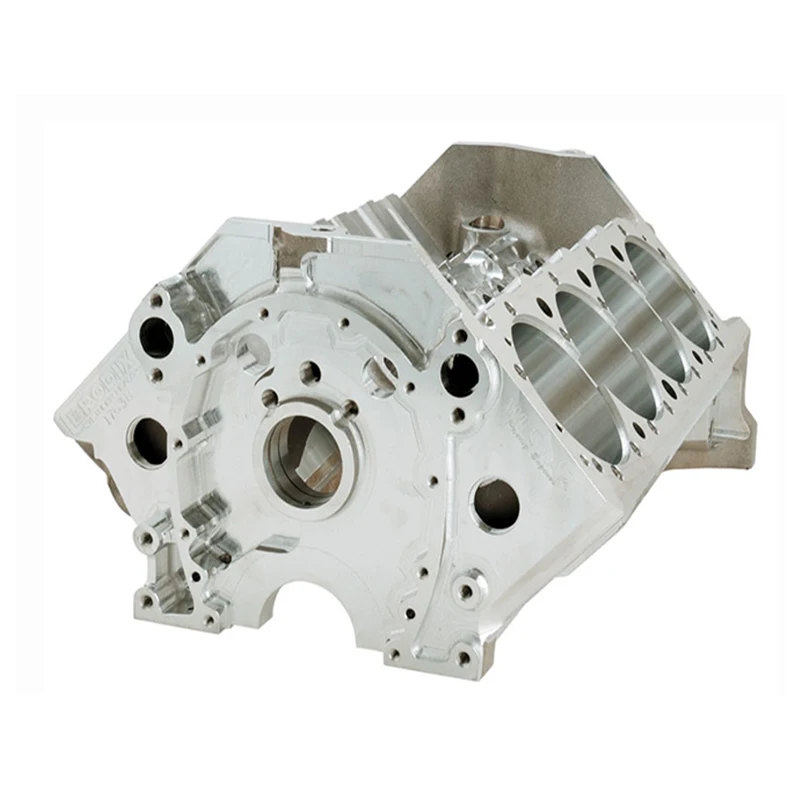 CNC machining custom aluminum alloy blue anodized mechanical pedestal parts mount CNC milling machining