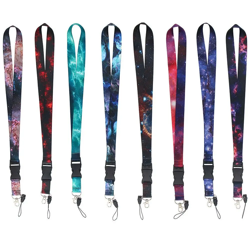 Fashion with Keychain USB Badge Lanyard Gym Keys Holder Neck Strap Mobile Phone Lanyard Mobile Phone Straps