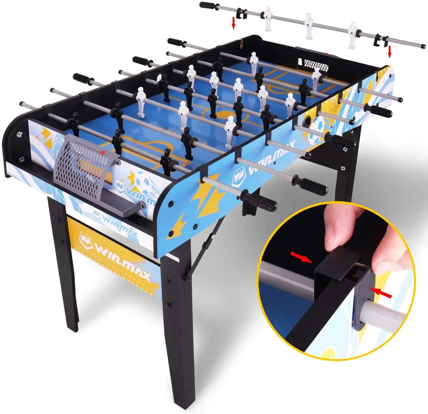 Football Table Games Foosball Table Soccer Tables Party Board Mini Balle Baby Foot Ball Desk Interaction Game Kid Player Gift T4