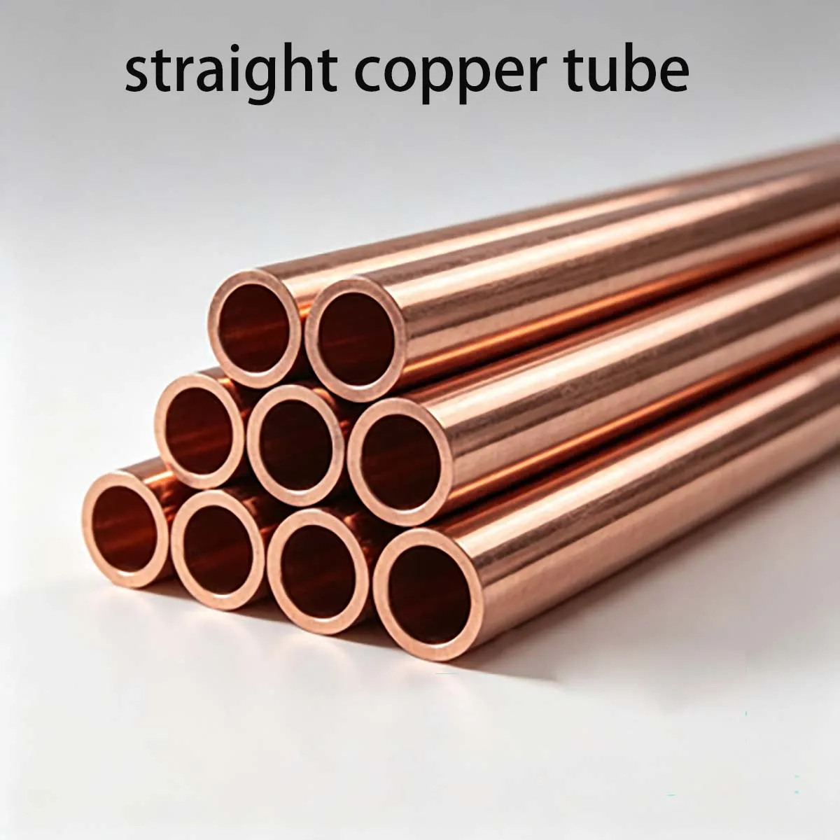 Cut‑to‑length T2 Red Copper Tube, Straight Hollow Copper Pipe, Red Copper Capillary Tube Custom Cut