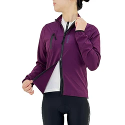 WOSAWE Women's Cycling Jacket Waterproof Windbreaker Cycling Clothing Women Road Bike Jacket Sport Bicycle Coat