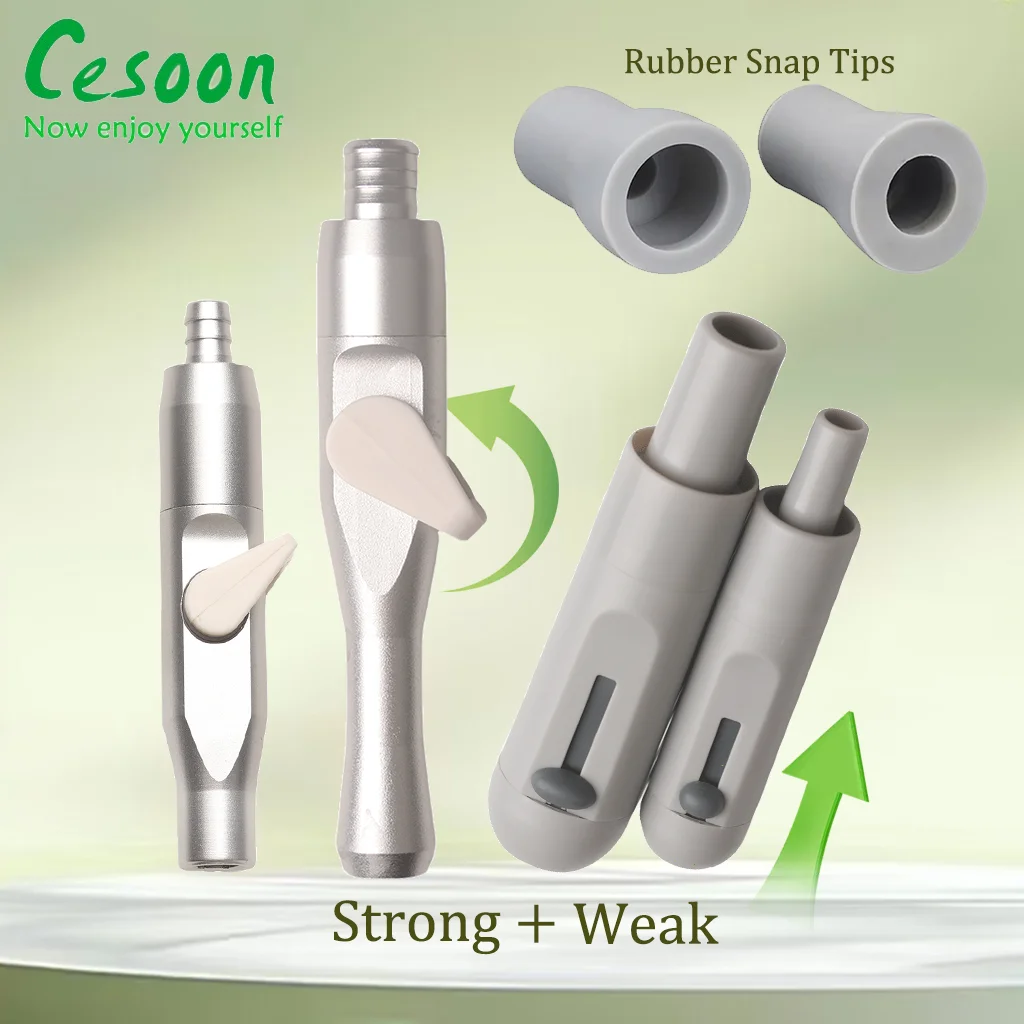 Dental Saliva Ejectors Strong/ Weak Suction Valves SE/HVE Tips Adaptor Rubber Snap Tip Adaptors Nozzle Dentist Adjustable Tools