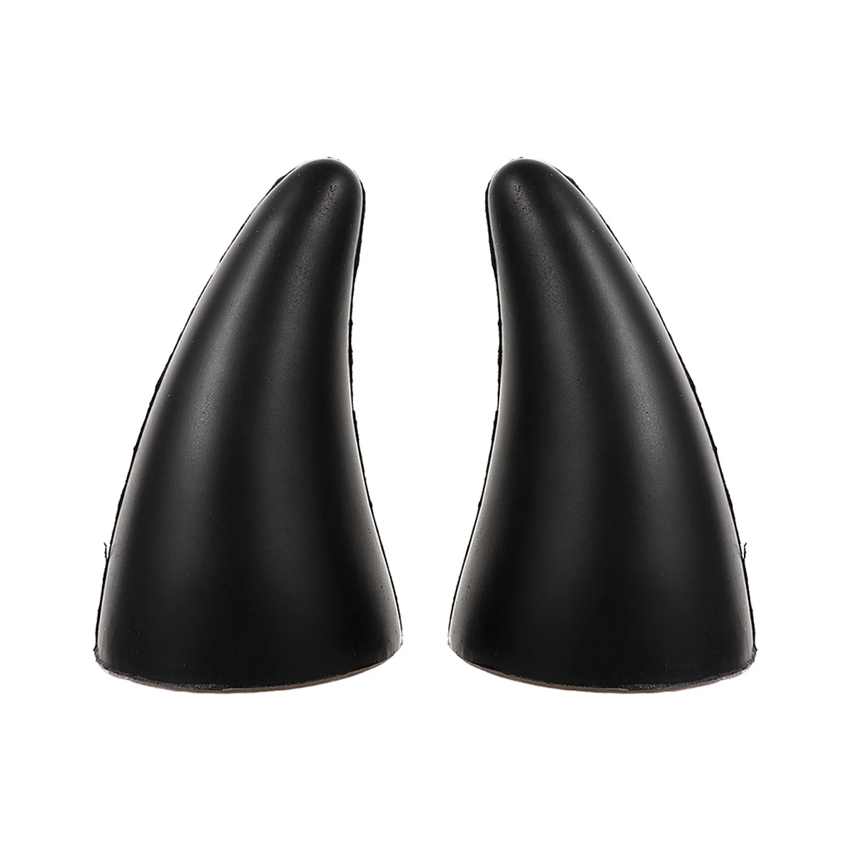 2 قطعة 1 زوج ثلاثية الأبعاد قرون الشيطان ملصقات البلاستيك دائم سقف السيارة ديكور هالوين مصد للسيارات ملصق مقاوم للماء الديكور الخارجي