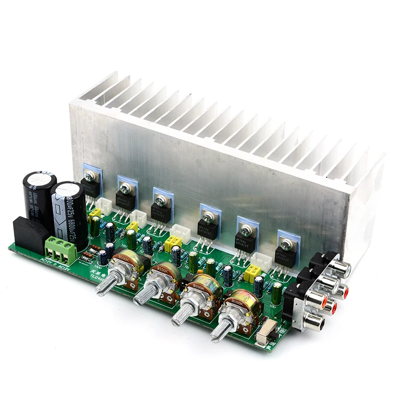 6X25W LM1875 Audio Amplifier Board 5.1 Channels Power Amplifiers Surround Center Subwoofer Power Amplifiers For Home Theater