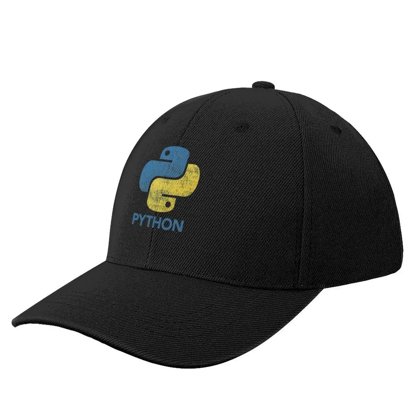 

Retro Python Programmer Baseball Cap sun hat Golf Hat hats on offer Anime Mens Hats Women's