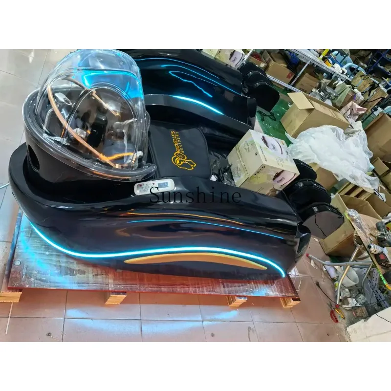 

Intelligent electric massage shampoo bed barber shop special water circulation fumigation head treatment