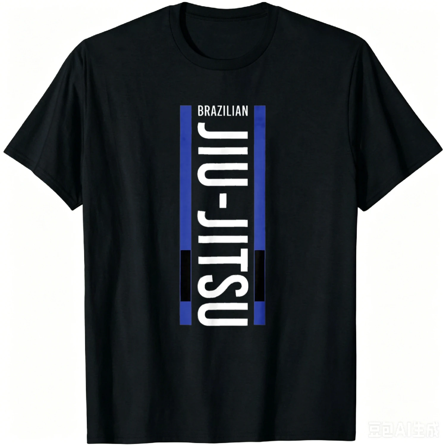 Jiu Jitsu Blue Belt BJJ Gifts MMA Cage Fighter Him Men Women T-Shirt Summer Casual T Shirt Retro Vintage Clothes Cotton Tee