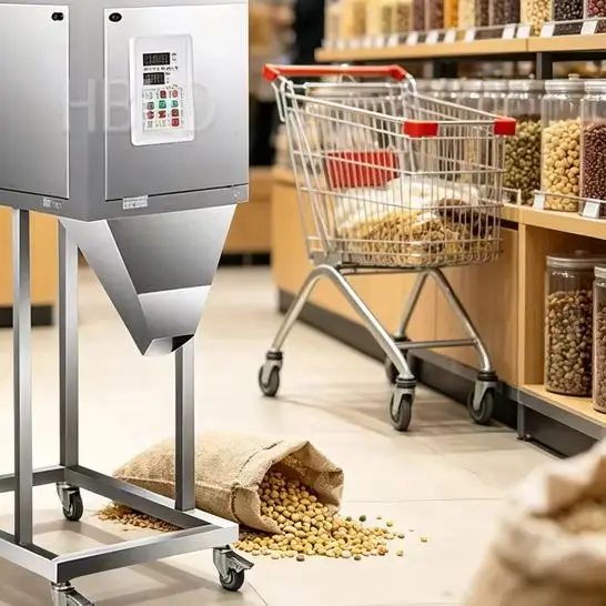 Semi-Automatic 500g Cocoa Powder Filling Machine for Chocolate Beans Wholesale Pricing