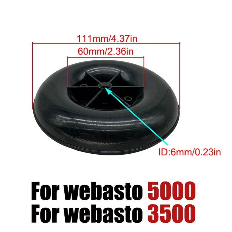 4X سخان الديزل مروحة نفخ المحرك عجلة الرياح ل Eberspacher Airtronic D2 D4 D4S ل Webasto 5000 3500 الصينية 2KW 5KW سخانات