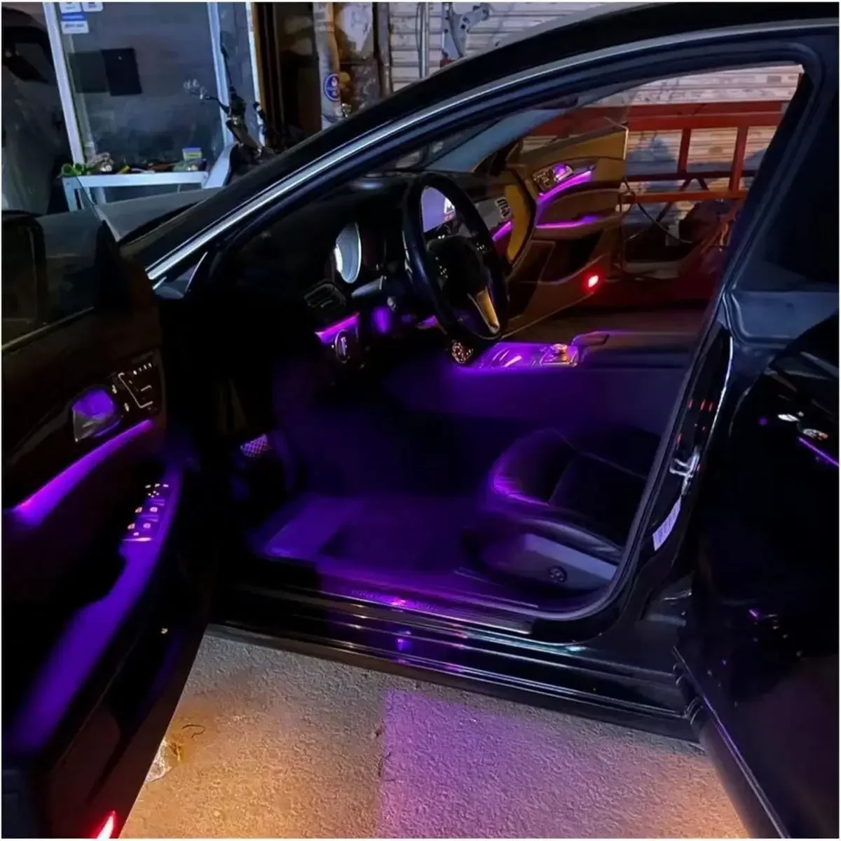 For Mercedes Benz E-Class W212 3 color update to 12 colors Ambient Light Interior Decorative LED Lamp