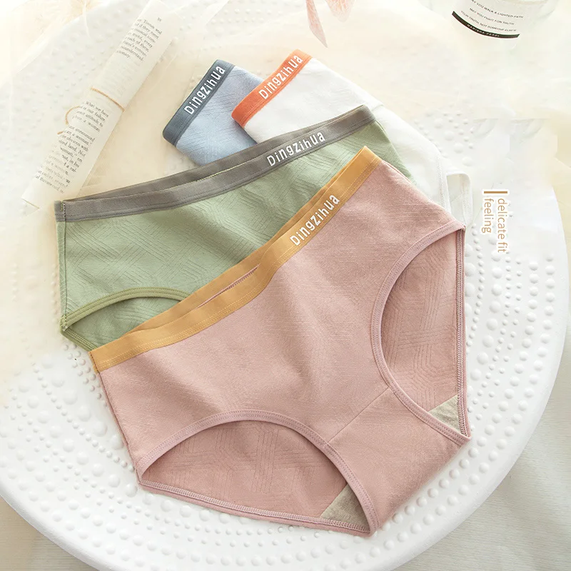 Women Panties Briefs Comfort Female Lingerie Fitness Sports Women's Cotton Panties Japanese Underwear Underpants Breathable Soft