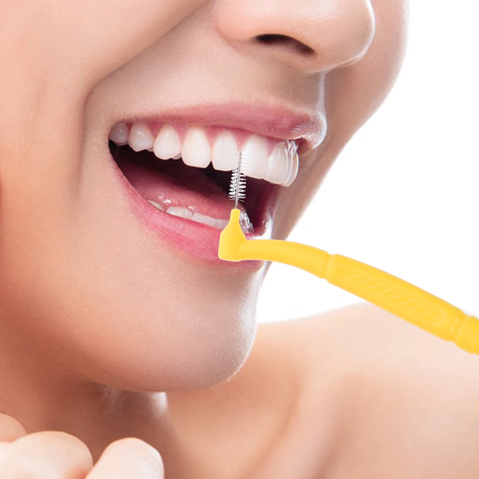 5 قطعة المسواك بين الأسنان بزاوية لطيفة على اللثة إزالة حطام الطعام الفعالة طقم أسنان صديق للسفر فرشاة بين الأسنان