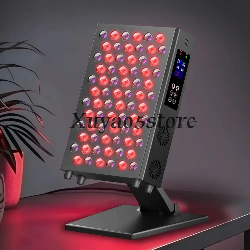 Household red light infrared beauty therapy light row light sunbathing smart touch S360 pulse infrared 850nm