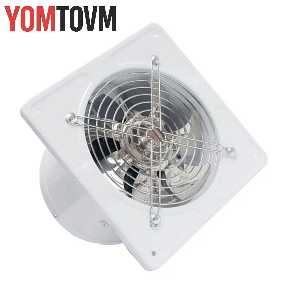 

Low Noise Extractor Fan Axial Exhaust Flow Fan White 40W Wall Mounted Exhaust Fan Low Noise Vent Ventilation