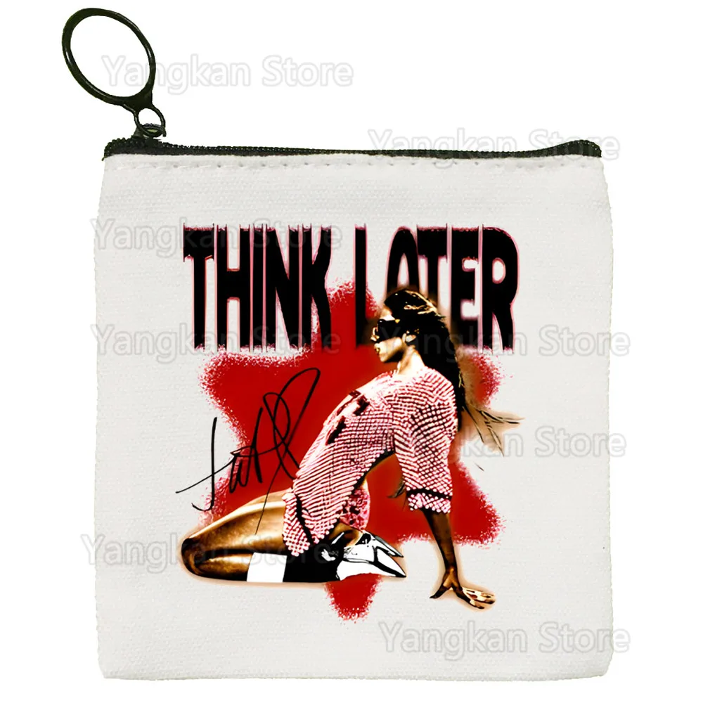 محافظ Tate McRae Miss Possessive بجيب للعملات المعدنية، محفظة كلاسيكية للرجال، محفظة للأولاد والبنات مع حاملي البطاقات