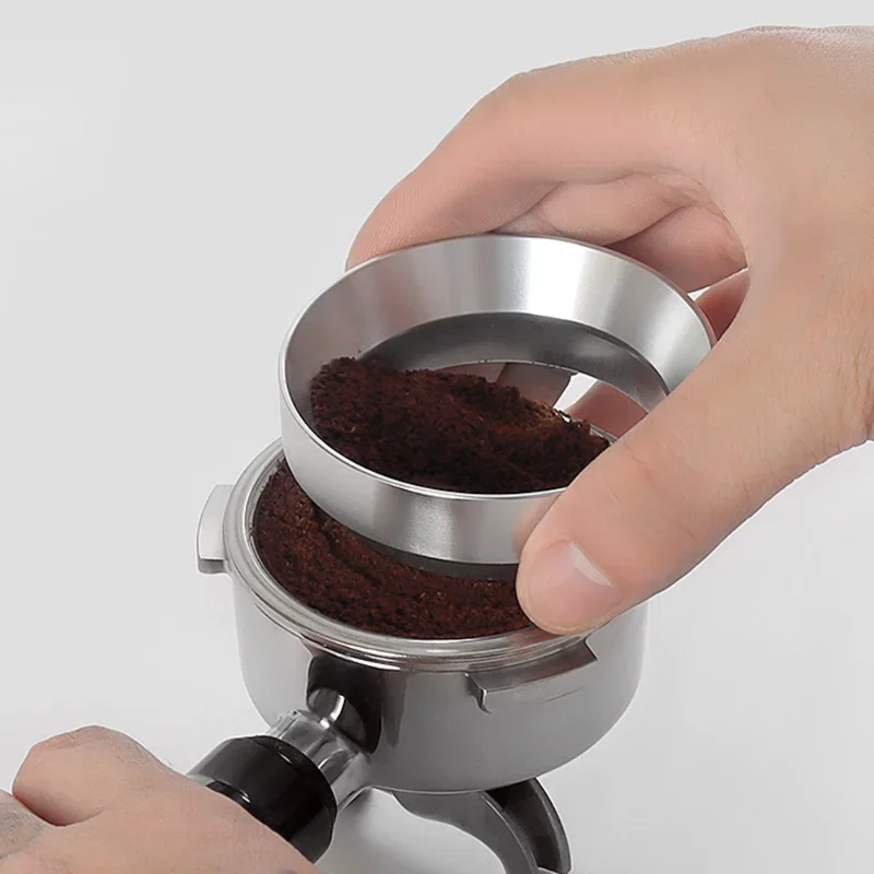 51/53/58mm Coffee Powder Ring Grinder Anti-flying Powder Ring Coffee Handle Quantitative Ring Barista Coffee Accessories