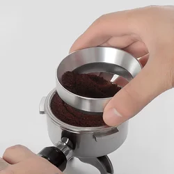 51/53/58mm Coffee Powder Ring Grinder Anti-flying Powder Ring Coffee Handle Quantitative Ring Barista Coffee Accessories