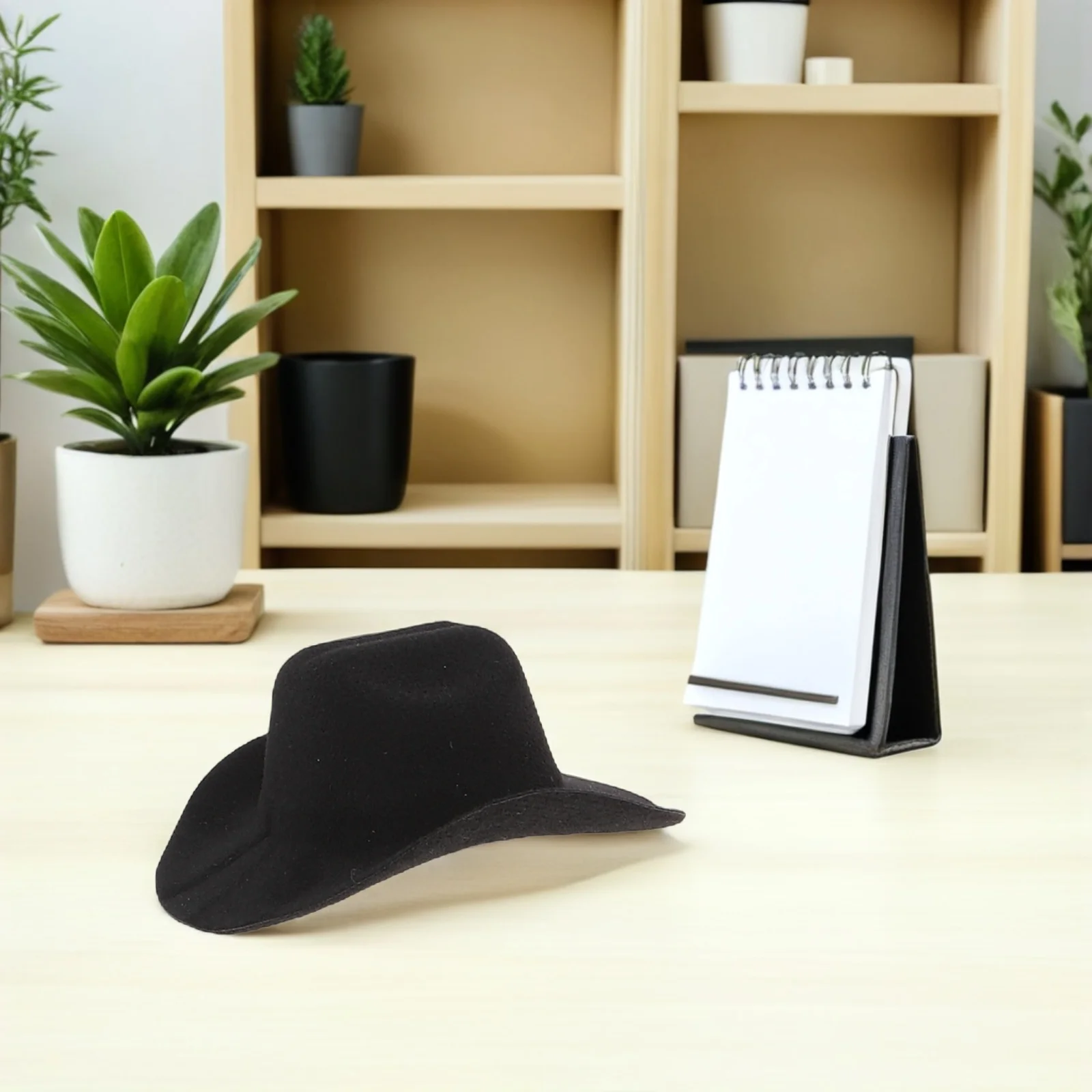 Mini sombreros de fiesta de vaquera, gorros de vestir occidentales de Eva, adornos para magdalenas con tema occidental, decoraciones para disfraces de vaquera, 8 Uds.