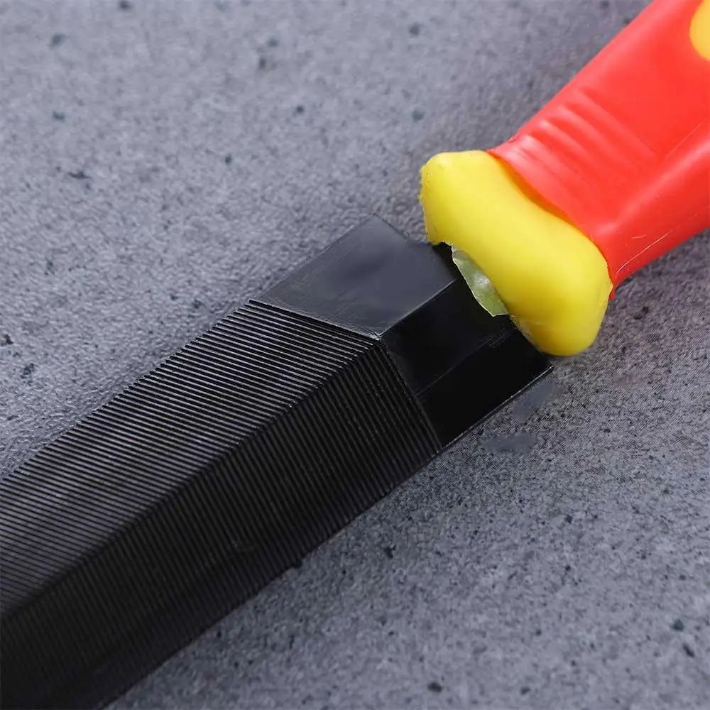 6/8inches Diamond-Shaped Saw Files Polishing Grinding Files Sharpener Carving Straightening Sawing File Woodworking