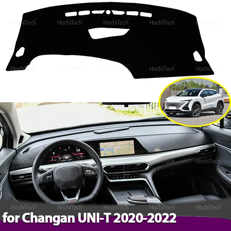 Dashboard Cover for Changan UNI-T 2020 2021 2022 Dashboard Cover Pad Car Liner Anti-UV Mat Sunshade Dashmat Carpet Dash