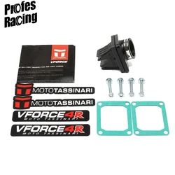 4 Reed Valve V Force 4R V4R82A-I YZ85 VForce System płatki z kolektorem dolotowym dla YAMAHA YZ80 YZ 85 80 1993-2020 RX KING Box