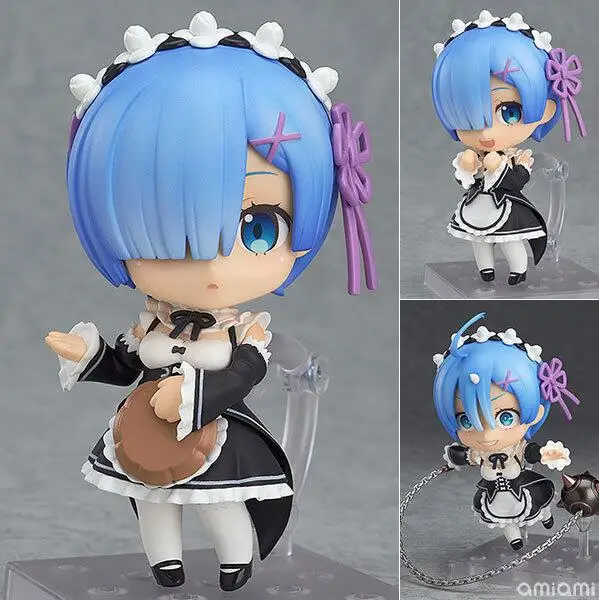 10CM Re:Life In A Different World From Zero Rem 663# Ram 732 Action Figure PVC Collection Model toys for christmas gift