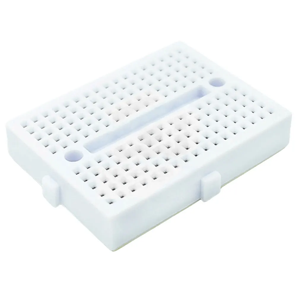 SYB-170 Mini Solderless Prototype Breadboard 170 Holes Small Breadboard 35x47mm for Small DIY Kits