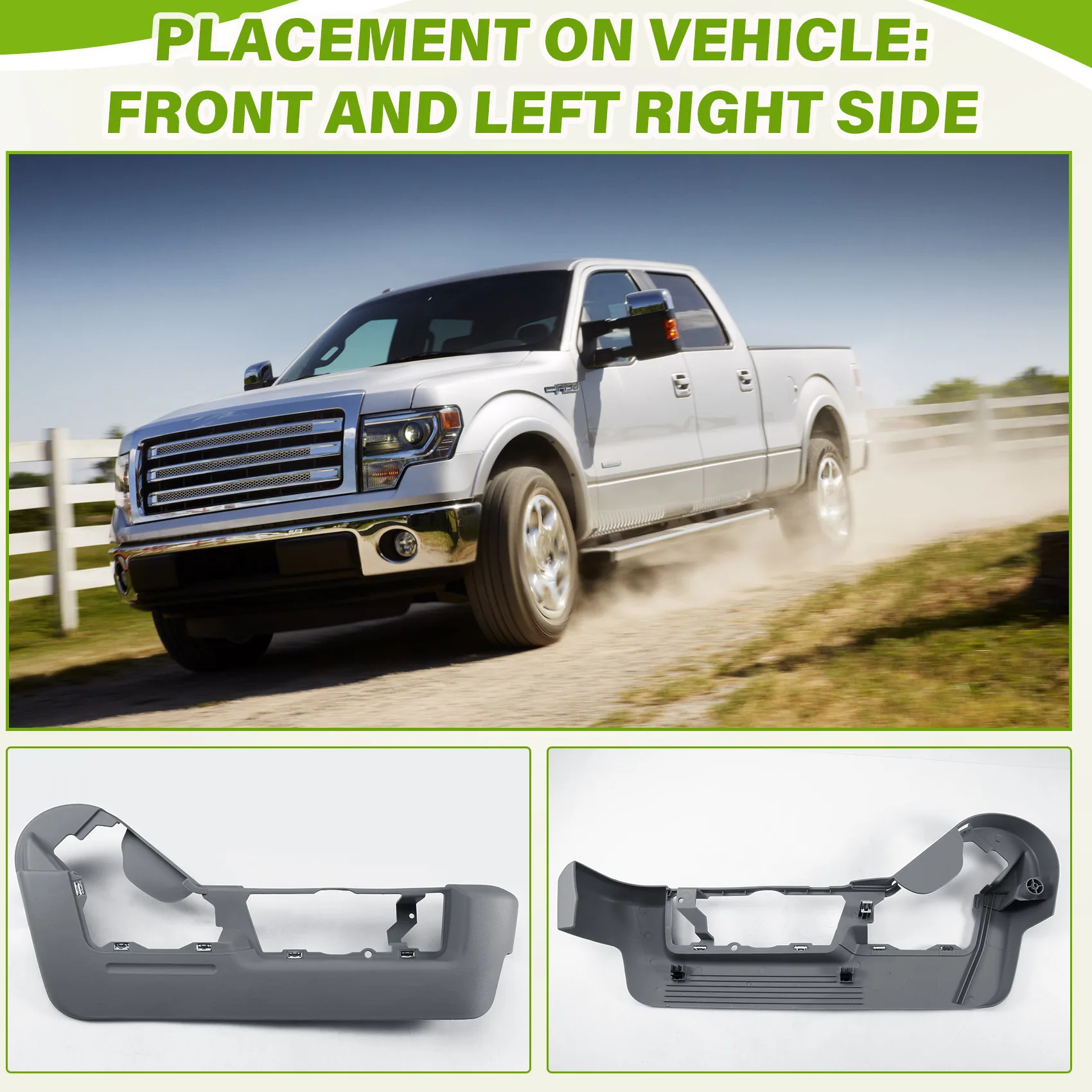 

AASS-For Ford F-150 Lincoln Mark LT 11-14 Front Seat Outer Cover Seat Outer Guard BL3Z-1562186-AA R