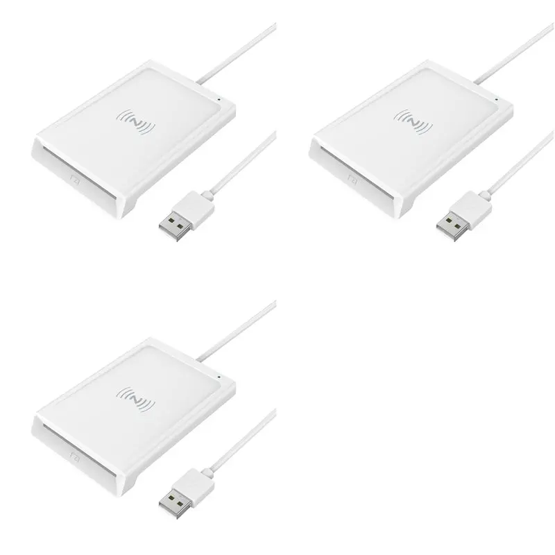 N36R-3X Contact + 2-In-1 Smart Card Reader PC-Linked Dual-Interface Smart Card Reader/Writer Contact PCSC