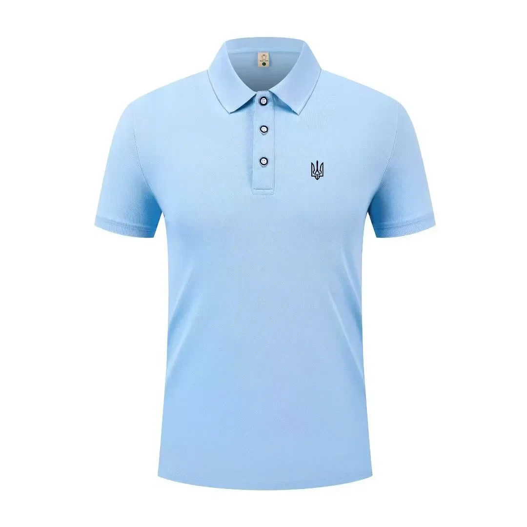 High End Brand Men's Short Sleeved Polo Shirt 2026 Summer Luxury Fashion Golf Top Casual T-shirt Polo Shirt