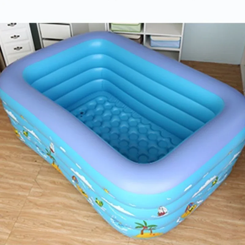 

Infant and children's household inflatable swimming pool, thickened baby pool outdoor bathtub