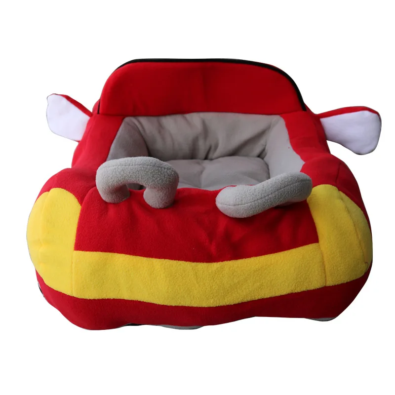 Warm Cushion For Teddy Pet Dog Bed Car Shape Cat Nest Soft Puppy House Chihuahua Kennels Convertible Mercedes Kitten Padded Sofa