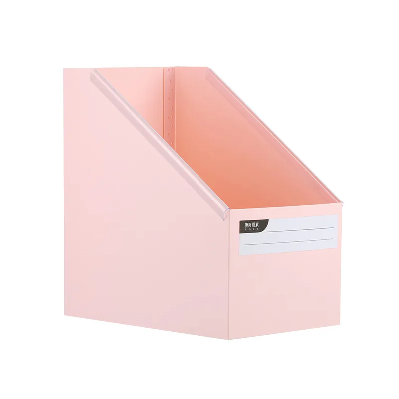 

9 Color Foldable Desktop Books Sorting Storage Box Organizer Bookshelf Classification A4 File Storage Box Desk Organizers Access