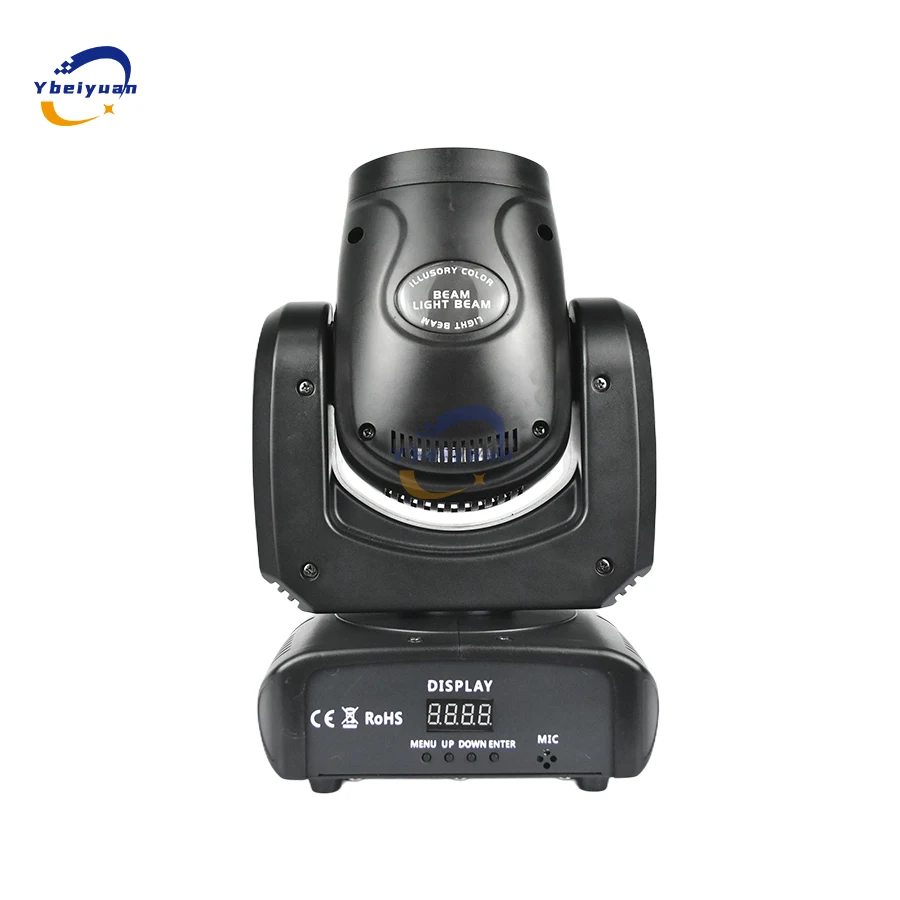 100 W LED RGBW 4 in 1 Moving Head Muster Strahllicht DMX-Steuerung Geeignet für Bar DJ Disco Party Nachtclub Hochzeit Bühnenlicht – Detail 3