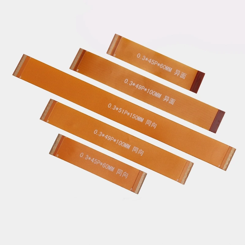 1pcs 0.3mm Pitch Fpc Flat Cable 31p41p51p61p71p Flexible Cable Mipi Lcd Screen Extension Cable