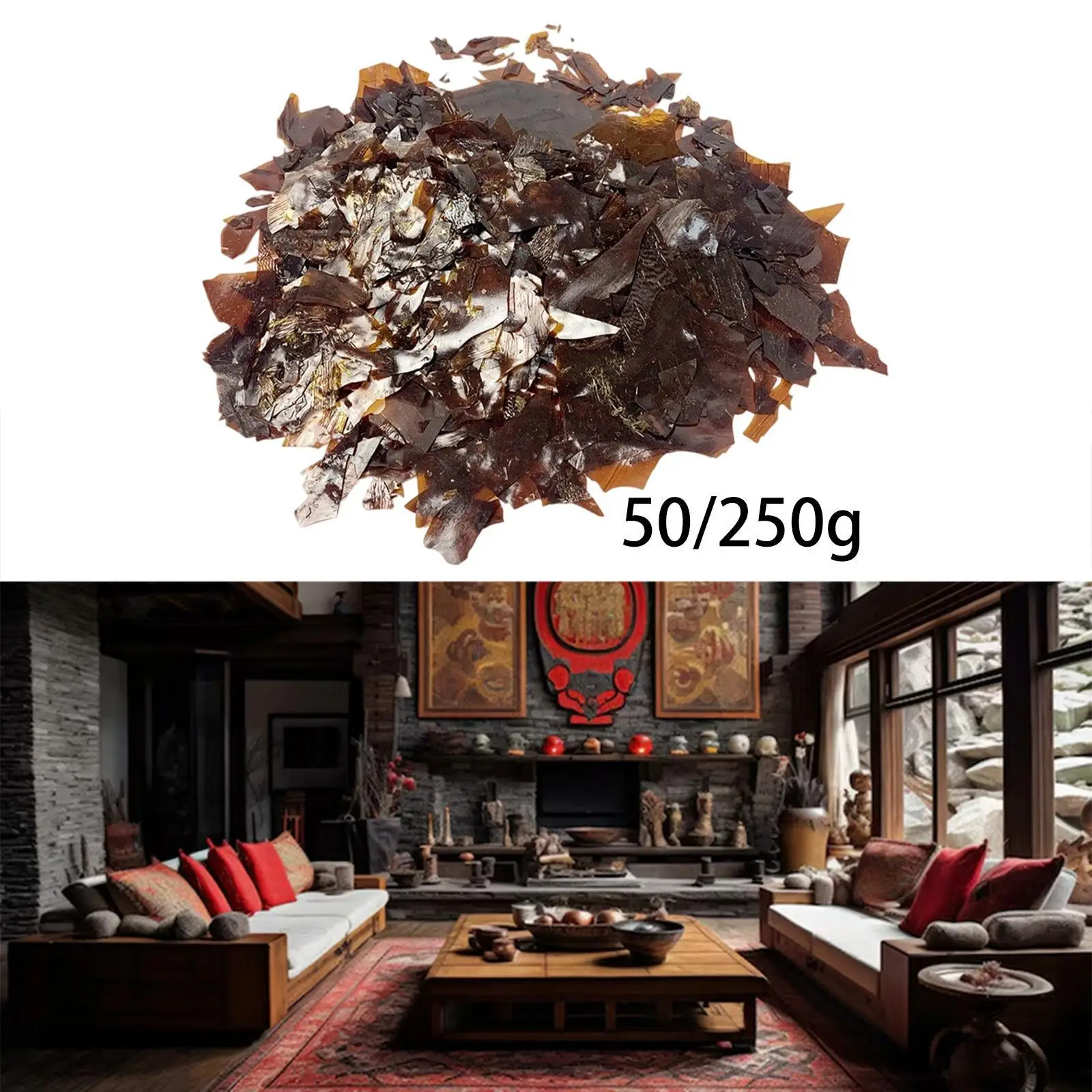 Shellac Flake Antique Restoration Multipurpose Replacement for Wooden Craft