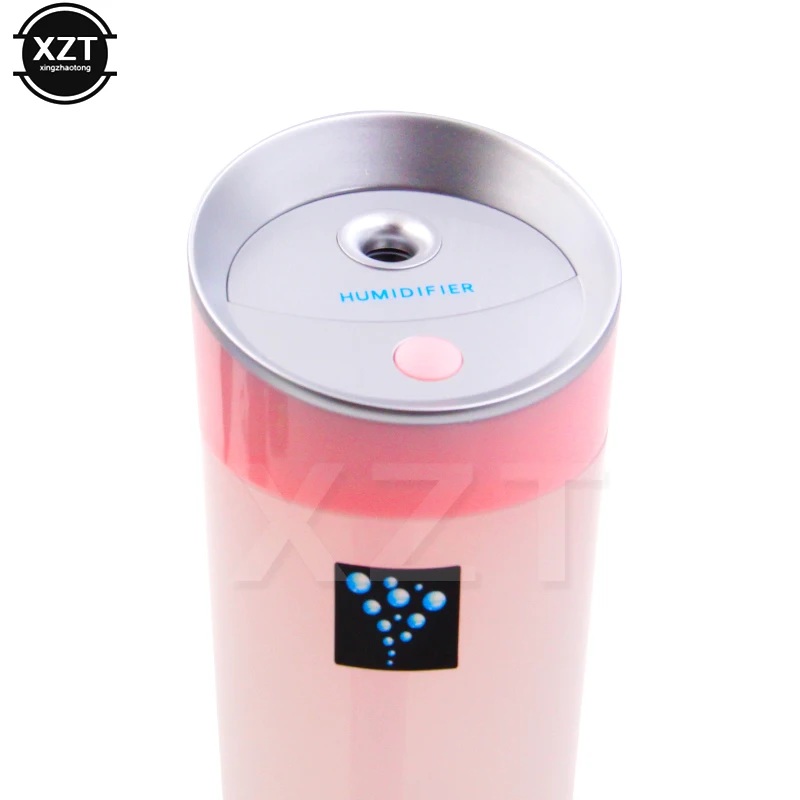 300ML Ultrasonic Humidifier USB Cup Car Humidifier Mini Fragrant Essential Oil Diffuser Spray Home Anion Water Replenisher