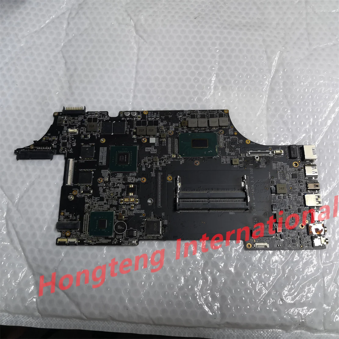 Original MS-16P61 VER 1.0 FOR MSI MS-16P6 MS-17C6 GL73 GL63 LAPTOP motherboard WITH I7-8750H AND GTX1050M   Fully tested