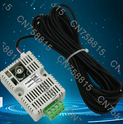4-20mA RS485 Output, Online One-Key Calibration Module for Water Quality Monitoring，pH Temperature Transmitter Sensor
