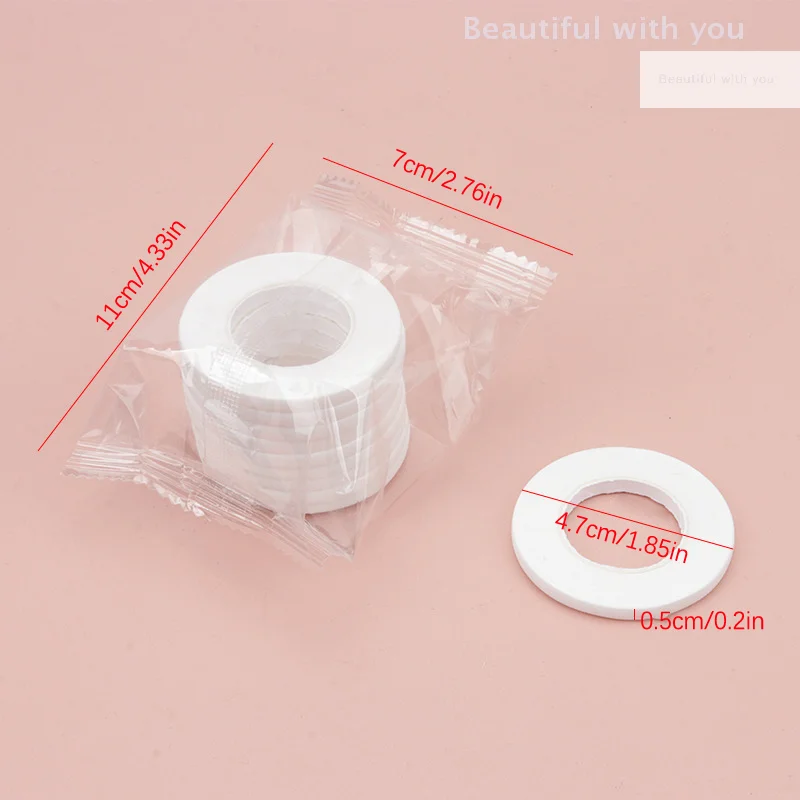 10 Rolls 5mm Enten Wimper Hulptape Lash Lifting Tape Professionele Wimpers Schoonheid Levert Accessorie Oogmake-up Tool