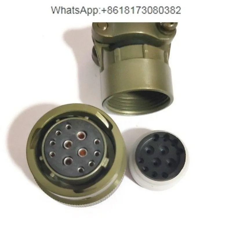 Durable 12-Pin Aviation Plug MS3116F14-12S MS26482 Series Bayonet Quick-Connect Industrial Connector