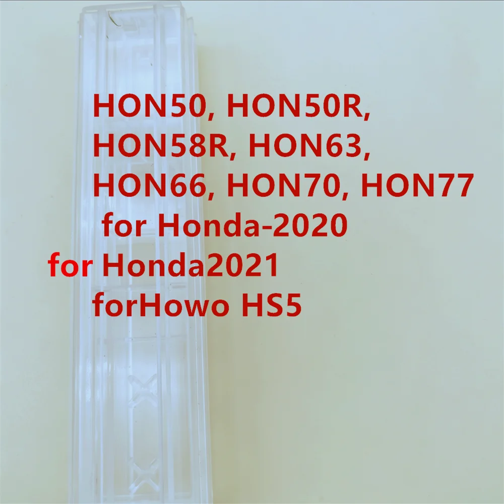 Lishi Professional 2‑in‑1 Locksmith Tool HON50, HON50R, HON58R, HON63, HON66, HON70, HON77 for Honda‑2020 Honda2021 for Howo HS5