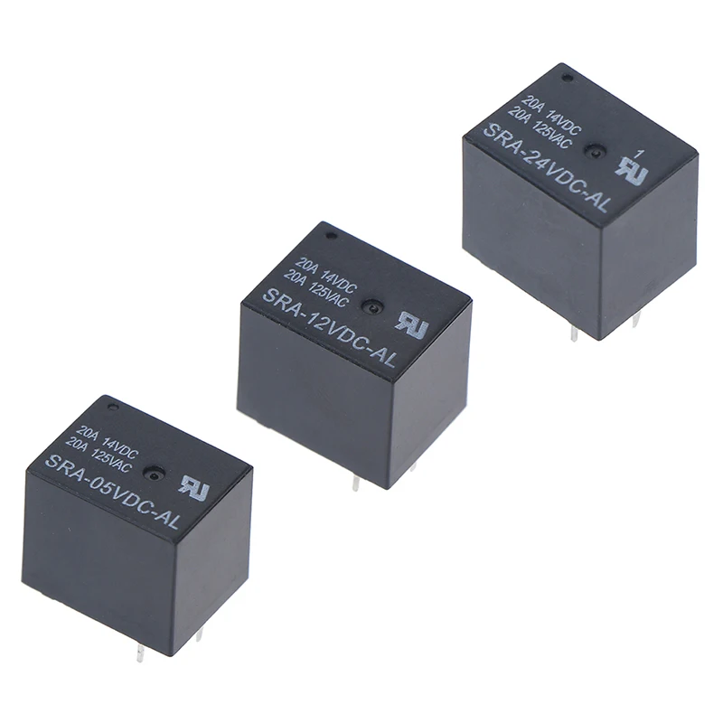 

SRA-05VDC-AL SRA-12VDC-AL SRA-24VDC-AL 5V 12V 24V 20A T74 4PIN Relay