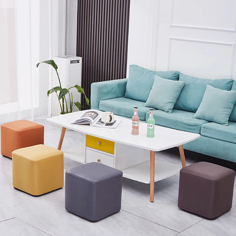 

Modern Makeup Stool Portable European Space Saving Vanity Stool Living Room Unique Sillas Para Sala De Estar Home Furniture