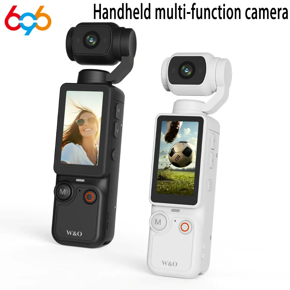 

1080P 100W Sports Camera Equipped With A 1.9-inch CMOS Sensor USB Charging 180° Rotation 1000mAh Portable Multifunctional Camera