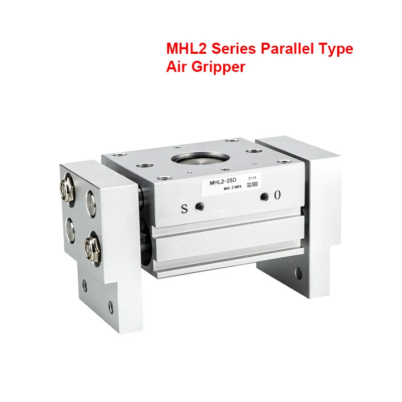 Parallel Type Air Gripper/Wide Type MHL2 Series 2 Fingers Bore Size 10/16/20/25/32/40 mm Opening/Closing Stroke 20-200 mm