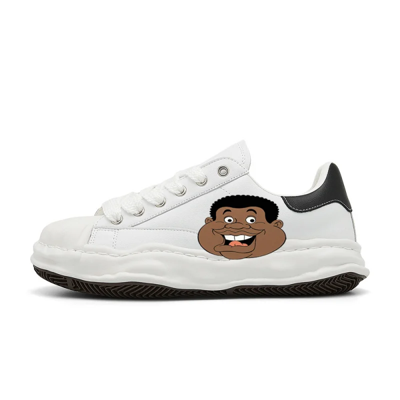 

Кроссовки Fat Albert Face в ретро-стиле для уличной моды: стильные, удобные, универсальные, подходят для улицы.