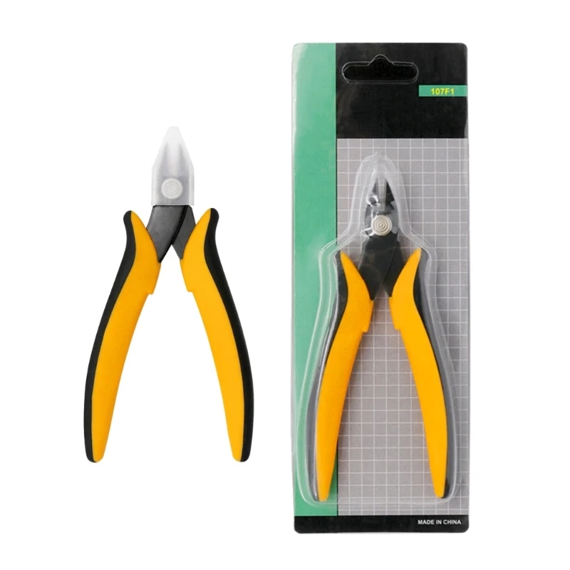 Industrial Diagonal Cutting Pliers Wire Cutter with Comfortable Grip Handle Pliers for Electricians Repair Tool KXRE