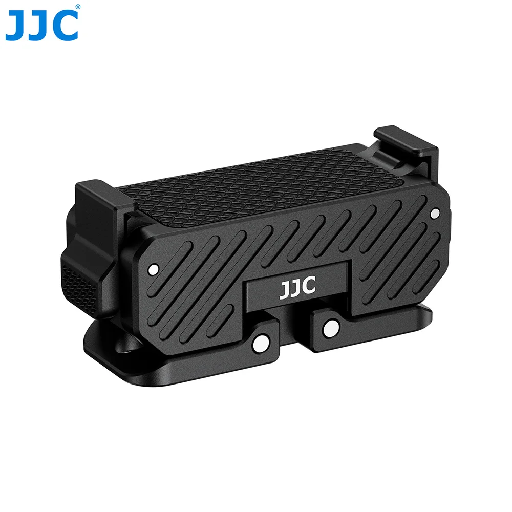 JJC RQR-OA Magnetic Quick Release Adapter For DJI Osmo Action 5 Pro 4 Osmo Nano Foldable Two Claw Structure 1/4 